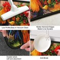 thumbnail image 5 of Sunflower and Rooster Kitchen Rugs Mat Farmhouse Style Sunflower Rug Rooster Rugs Anti Fatigue Kitchen Rug Set PVC Non Slip Waterproof Washable Rug (17"x47.2"+17"x23.6"), 5 of 5