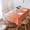 Orange, variant on Morocco Orange Tablecloth Rectangle Table Cloths 54x108, Waterproof Tablecloth Outdoor Table Cloth, Modern Geometric Gradient Simple Washable Table Cover for Kitchen Dinning Party