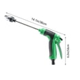 thumbnail image 2 of High Pressure Car Wash Water Spray Nozzle, Lengthened Garden Hose Nozzle, Car Washing & Watering Tool for Yard, Patio, Efficient for Cleaning Cars, Watering Bonsais, Easter Decor, 14*6in, Green, 2 of 8