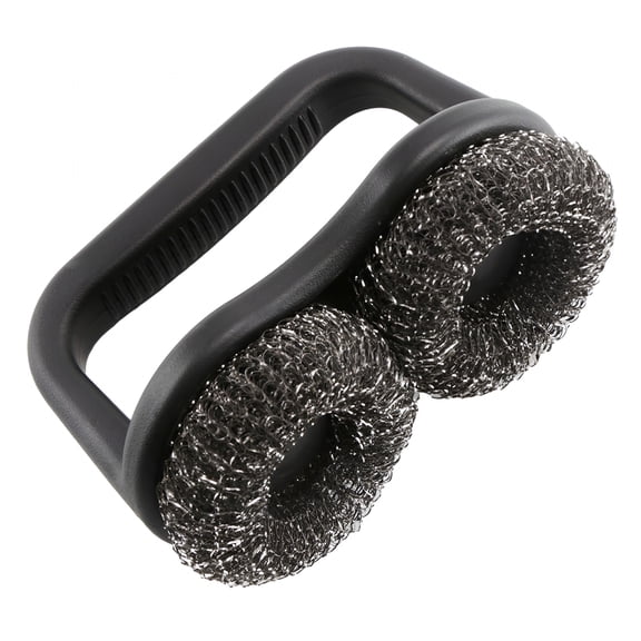 ACDANC Grill Brush Multifunctional Scrubbers Cleaning Grills Grill Cleaner Brush Black