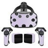 Skin Decal Wrap Compatible With HTC Vive Full Coverage Solid Lilac