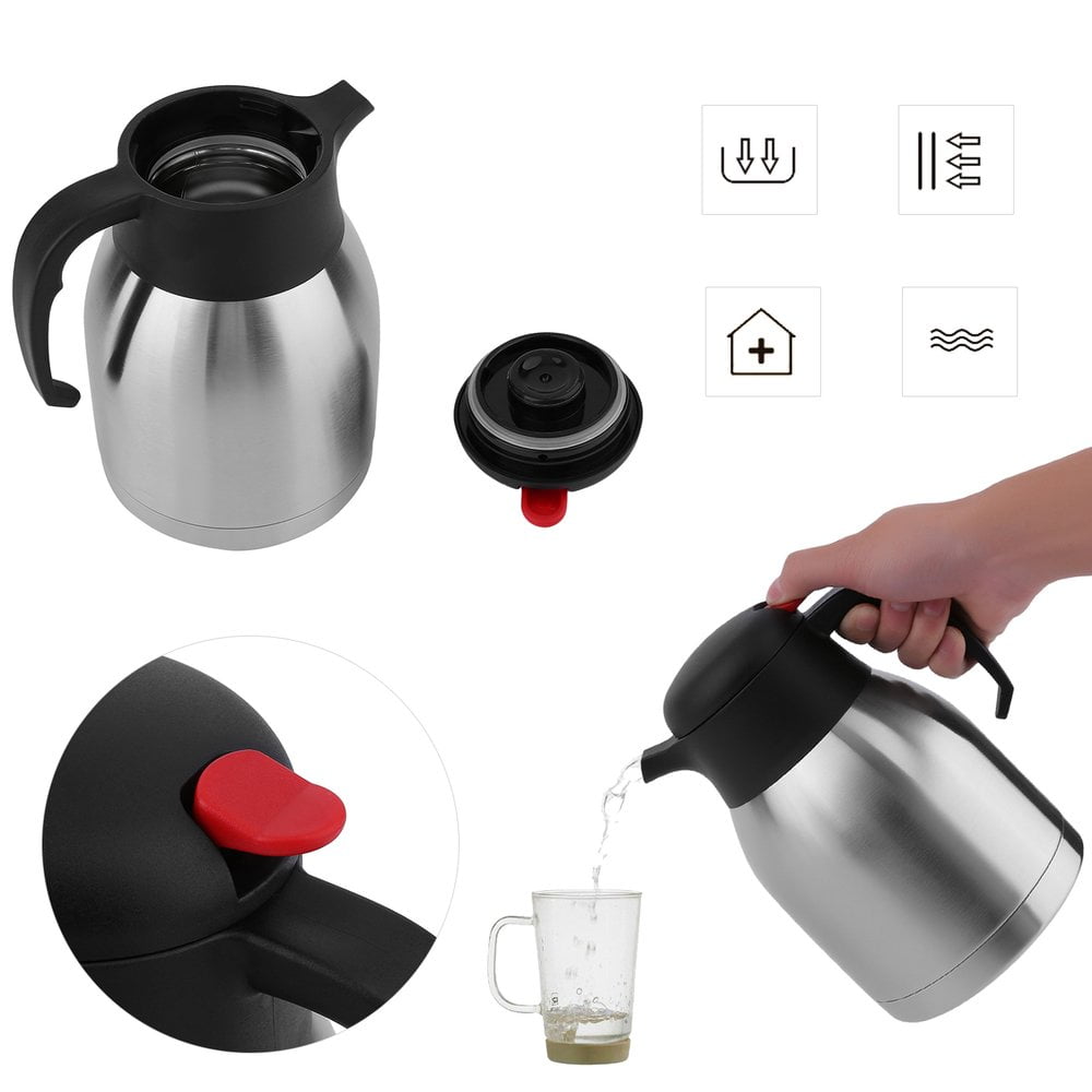 Thermos Kettle JSUA015 Stainless Steel Coffee Pot Vacuum Insulation