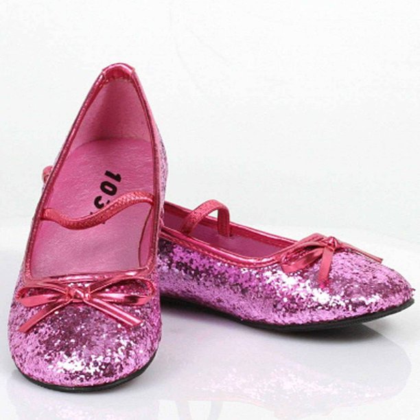 Sparkle Ballerina Pink Shoes Women's Adult Halloween Costume Accessory -