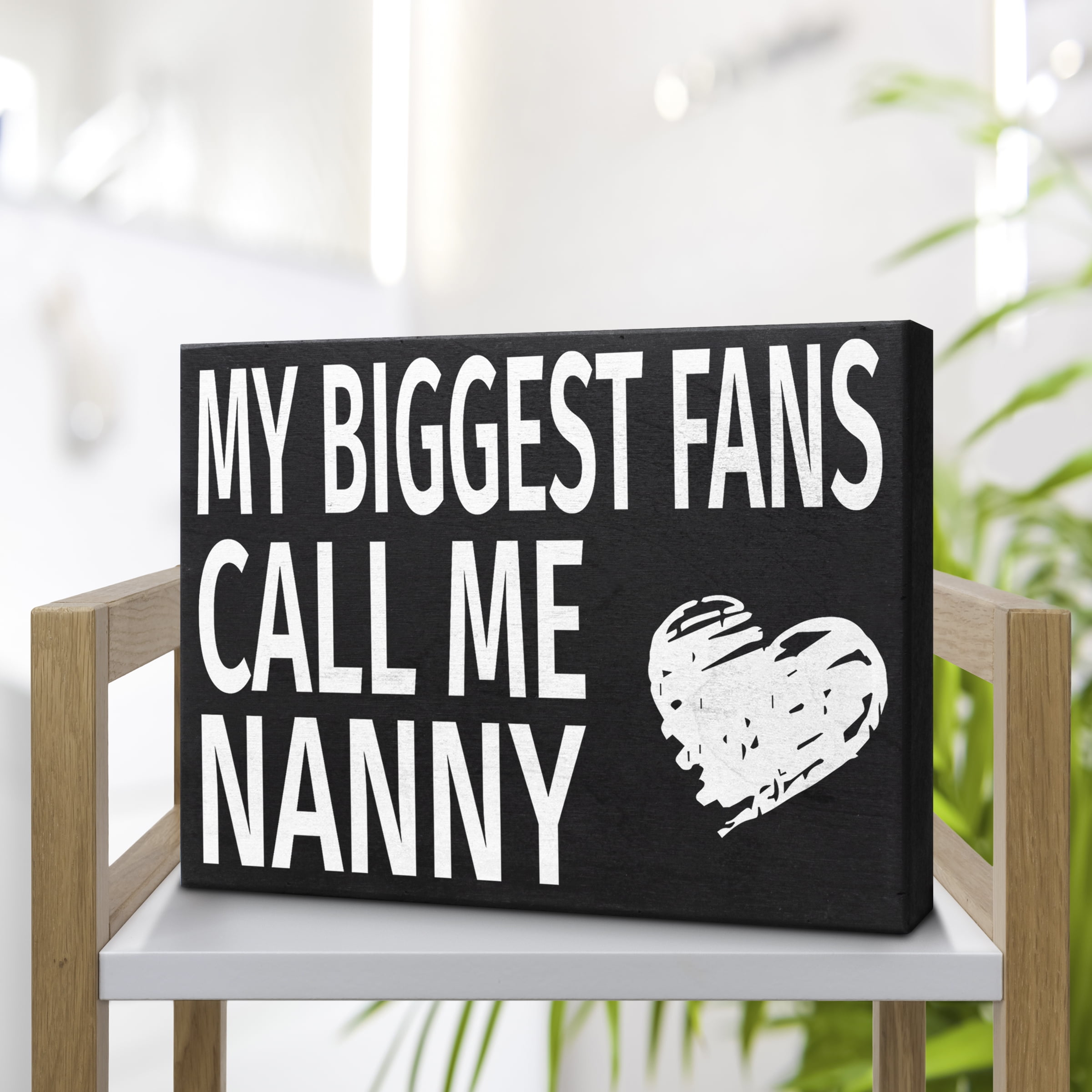 Stand Up Wood Box Sign JennyGems My Biggest Fans Call Me Oma Gifts for... 