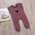 thumbnail image 4 of Newborn Baby Summer Sleeveless Romper Cute Bear Print Cartoon Jumpsuit Infant Girls Boys One-piece Clothes, 4 of 7