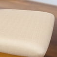 thumbnail image 3 of Set of 2 Chairs ANC-OAK-C Antique Dining Chair Cushion Seat with Oak Finish, 3 of 9
