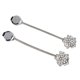 thumbnail image 5 of Alzapaños Magnéticos para Cortinas Bling Bling 2 Piezas Flor de Cristal, 5 of 12