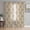 Brown, variant on Blue Moroccan Sheer Curtains 45 Inch Length 2 Panels Set for Living Room/Bedroom, Retro Country Geometric Quatrefoil Plaid Semi Curtain Sheers Drapes Rod Pocket Curtains Window Treatment 52''x45''x2