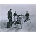 thumbnail image 2 of Henry Ford And August Degener With Their Six Cylinder Ford Racer At Daytona Beach In 1905. History, 2 of 2