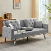 Nala Convertible Sofa Bed  - Grey