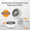 thumbnail image 2 of Crane EE-5073 Air Purifier Replacement HEPA Filter, 2 of 2