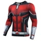 thumbnail image 4 of Superhero Spiderman Captain America Camiseta Hombre Moda Casual Compresión Cosplay Disfraz Deportes Fitness Camisapangjing, 4 of 4