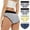 Navy, variant on uublik Value 4-Pack, Womens Briefs Underwear High Waist Breathable Briefs Soft Underpants Ladies Stretch Panties Period Underwear for Women Navy