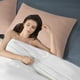thumbnail image 5 of Almohada con núcleo de plumón de calidad hotelera para quienes duermen boca arriba o boca abajo, 18.89 x 29.13, suave y con buen soporte, con tejido transpirable para aliviar el dolor de, 5 of 6