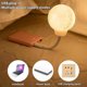 thumbnail image 5 of Lámpara de luna, luz de noche de luna controlada por voz, luces activadas por voz, luz de noche de luna con voz alimentada por USB, la lámpara de luna se puede programar y colorear, se puede usar para, 5 of 7