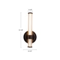 thumbnail image 5 of Alora Lighting Wv509012-Unv Elsie 2 Light 12" Tall Led Bathroom Sconce - Gold, 5 of 7