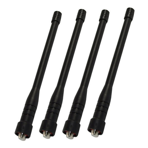 HQRP 4-Pack UHF High Gain Antenna For Motorola SP21, SP50, VL130, GL2000, GP620, PRO5350