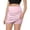 Pink, variant on Tennis Skirts for Women Summer Skirt Half Fashionable Pleated Side Slit for Summer Women Solid Color Bottoms Everyday Wear Beige M