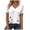 Z2-White, variant on vigerkar Women's T-Shirts V-Neck Tee Mystical Moon Graphic Shirts Vintage Short Sleeve T Shirt for Summer (AG, L)