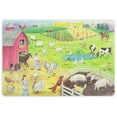 thumbnail image 4 of Painless Learning Educational Placemats Sets Jungle Life, Ocean Life, Farm Life and City Life Placemat Non Slip Washable, 4 of 4