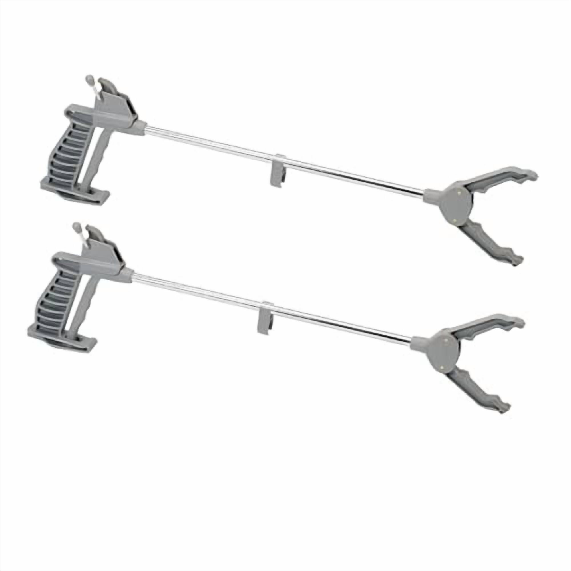 Cubii Health Lightweight 30" Easy-to-Use Reacher Grabber Tool, Aluminum, (2 Pack)