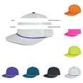 thumbnail image 3 of QURATI Mens Hats Sporty Flat Brim Baseball Cap with Embroidery Hats for Men Yellow, 3 of 6
