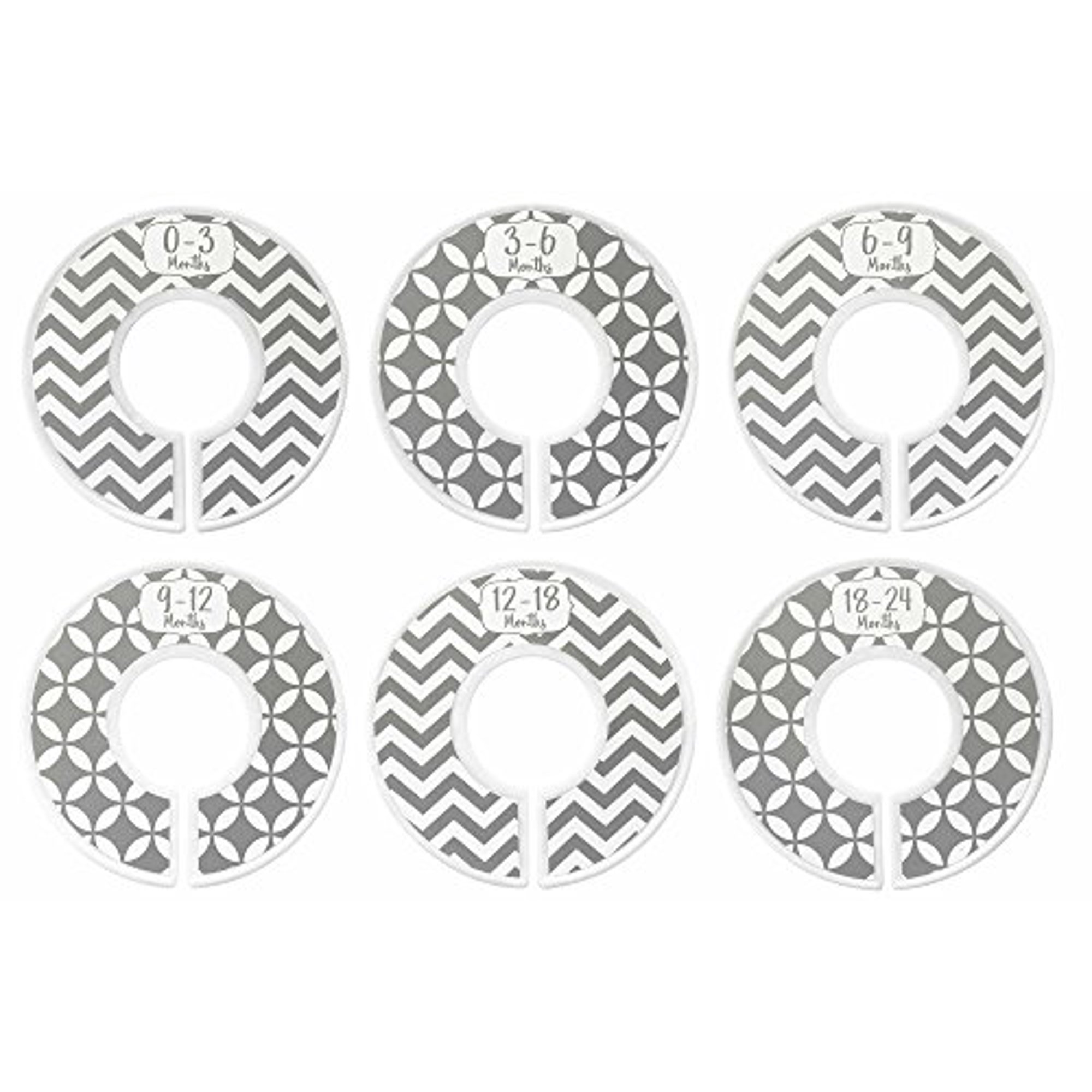 Separateurs De Garde Robe Pour Vetements De Bebe Par Rockit Parents Ensemble De 6 Organisateurs De Penderie Pour Bebes Chevron Gris Mois A Distance Convient Aux Tiges De 1 25 Pouces Ou Plus Petit Separateurs De Garde Robe Pour Vetements De Bebe Par Rockit Parents Ensemble De 6 Organisateurs De Penderie Pour Bebes Chevron Gris Mois A Distance Convient Aux Tiges De 1 25 Pouces Ou Plus Petit