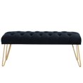 thumbnail image 3 of Contemporary Bench, Black, 3 of 8