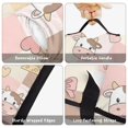 thumbnail image 6 of Cow and Ice Cream Beige Pattern Toddler Nap Mat with Pillow & Blanket, Soft Sleeping Mat for Preschool Daycare Travel Sleepovers, 6 of 6