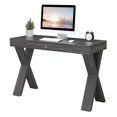 thumbnail image 3 of Convenience Concepts Newport One-Drawer Desk in Gray Wood Finish, 3 of 7