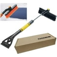 thumbnail image 1 of 3in1 Car Snow Brush, Windshield Windscreen Scraper, Extendable Snow Removal Brush for Auto, with Thick Foam Grip, 360° Auto Car Snow Removal Broom, Detachable Easy to Assemble, 1 of 6