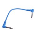 thumbnail image 3 of 6Pcs/Set Colorful Angled Plug Audio Leads Patch Cables For Guitar Pedal Effect, 3 of 10