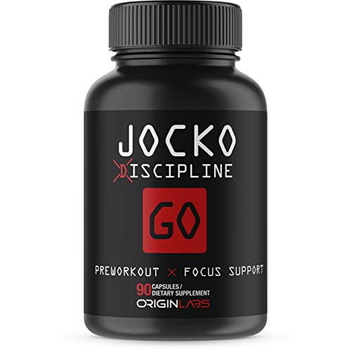 Jocko Discipline Go Concentrated Nootropic Brain Support Preworkout Energy Focus Booster 30 Day Boost Walmart Com