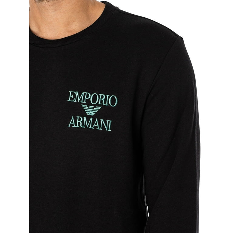 Armani lounge tracksuit hot sale