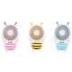 thumbnail image 3 of Ounissouiy Mini ventilador de mano portátil Bee USB Fan Air Cooler Night Light Laptop Computer PC Electrodomésticos rosado, 3 of 6