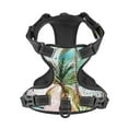 thumbnail image 4 of Gaeub Watercolor Palm Tree Gaeub Watercolor Palm Tree No Pull Dog Harness, Secure and Adjustable Pet Vest for Outdoor Activities - Medium, 4 of 8