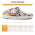 thumbnail image 2 of My Hero Academia Kid's Cotton Slippers Winter Warm Soft Plush Slippers with Rubber Sole Non-Slip Indoor Outdoor Slip on Shoes Fluffy House Slippers For Boys Girls Teen, 2 of 8