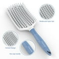 thumbnail image 2 of Osensia Curly Hair Detangling Brush for Women with Nylon Bristles, 2 of 7
