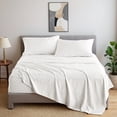 thumbnail image 6 of Regency Heights King Size Comforter Set, 7-Piece Reversible Bed in a Bag with Sheets, Neutral, 6 of 13