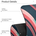 thumbnail image 4 of Yayeee Faucet Mat for Kitchen Sink 30" Diatomite Long Splash Guard Pad, Pink Geometric, 4 of 7