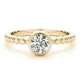 thumbnail image 2 of 0.20 Carat FG/VS1 Round Diamond Wedding Engagement Ring In 10K Yellow Solid Gold, 2 of 3
