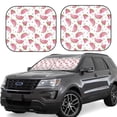 thumbnail image 1 of Saiise Watermelon for Foldable Car Sun Shades (2-Pack) Offer Sun Protection with an Easy-fold Design for Convenient Windshield Shading-Large, 1 of 6