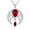 Red, variant on SISGEM Moon Necklace Sterling Silver Celtic Crescent Moon Goddess Pendant Irish Good Luck Necklace with Birthstone Crystal, Celtic Moon Jewelry Gift for Women Mom Wife