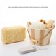 thumbnail image 4 of Billuyoard Juego de baño de 5 uds., flor de baño, piedra pómez, toalla exfoliante, exfoliante, humectante, Sisal, cáñamo, herramientas de Juegos de accesorios de baño Billuyoard HA074801-00, 4 of 6