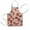 Pink Football and, variant on Pink Football and Drinks Pattern Kids Aprons for Girls and Boys,Adjustable Neck Strap Toddler Aprons for Kids Cooking Baking