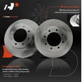 thumbnail image 4 of A-Premium 14.29 inch (363mm) Front Vented Disc Brake Rotors + Ceramic Pads Kit Compatible with Select Ford Models - F-250 Super Duty 2013-2021, F-350 Super Duty, F-450 Super Duty, 4WD, 6-PC Set, 4 of 9