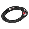 thumbnail image 5 of 2RCA Male to 2RCA Male Audio Cable Gold Plated Double compatible with RCA Cord compatible with TV to Amplifier2M/6.6ft-YM, 5 of 5