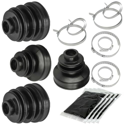 2 Rear Axle Inner Outer CV Boot Kit for Kawasaki Teryx 750 KRF750 4X4