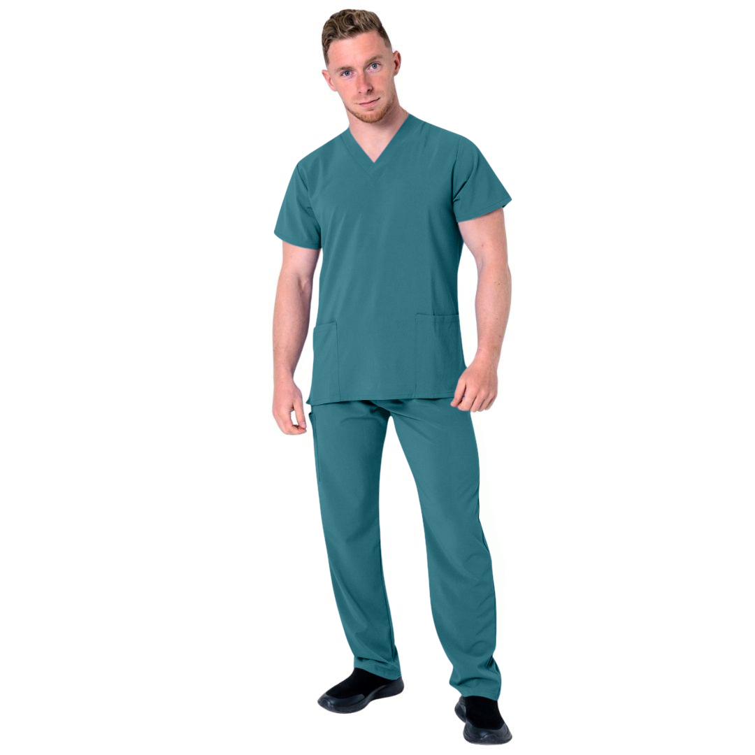 Banu Unisex Scrubs Set - 7 Pocket Medical Scrubs for Women and Men | Nurse Scrub Sets for Women and Men