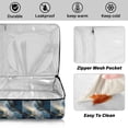 thumbnail image 4 of Iauyy Casserole Carrier for Hot Food Insulated Casserole Travel Carry Bag with Lid Food Warmer Bag for Party/Picnic,Golden Lines, 4 of 7
